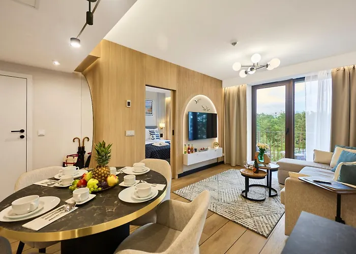 Apartmán Golden Hour Apartments- Loft H 414 Svinoústí